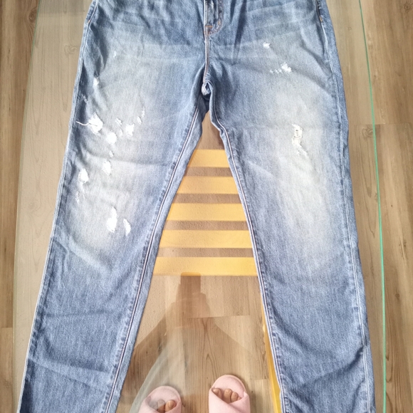 Abrand Light Blue Relaxed Men's Jeans - Picture 4 of 5